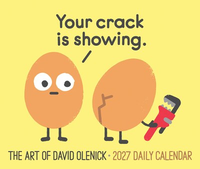 2027 Willow Creek The Art of David Olenick 6.2" x 5.4" Day-to-Day Calendar (63767)