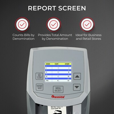 Cassida CCS200 Counterfeit Detection (CCS200)