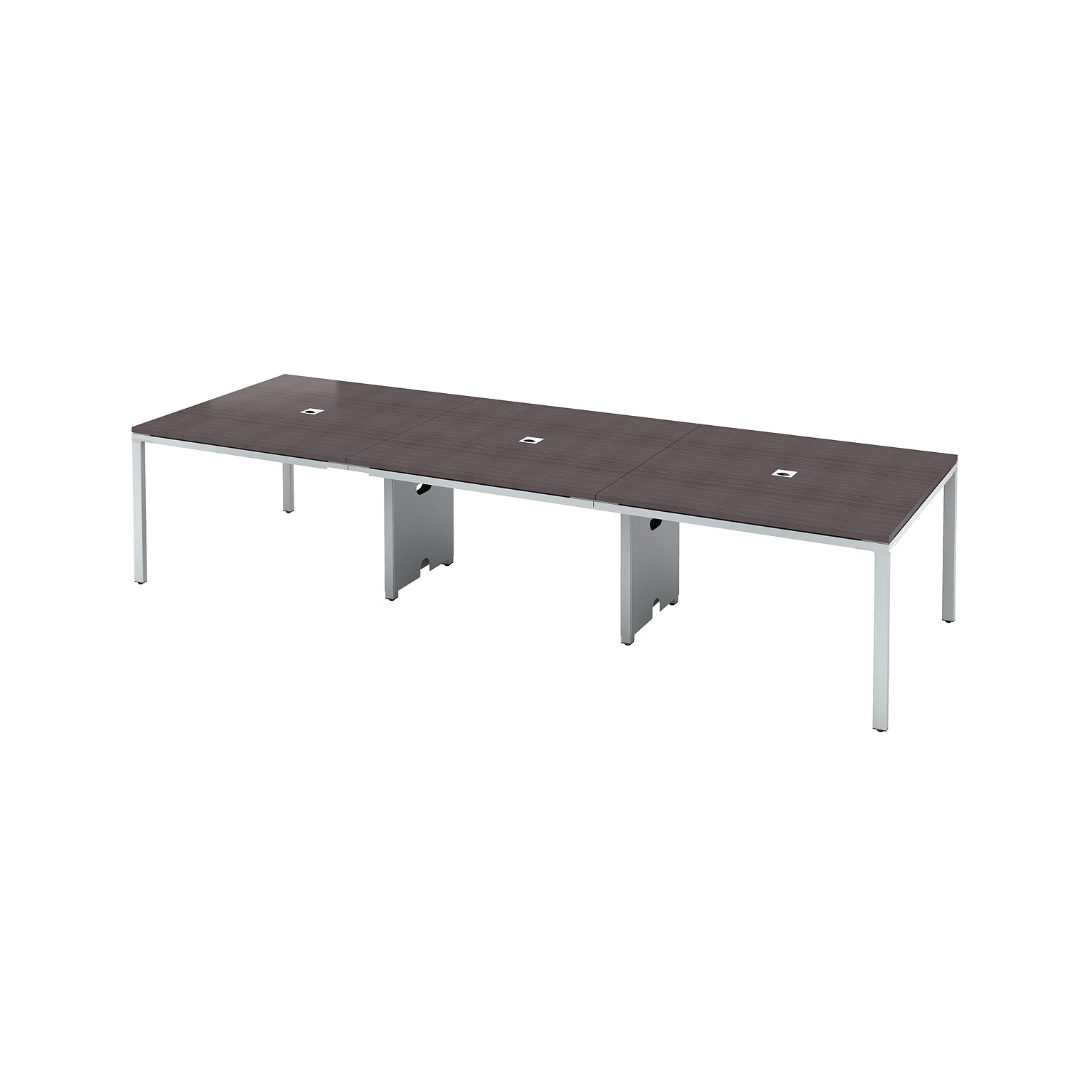 Boss Office Products Simple System 142W Meeting Table, Driftwood (S403)