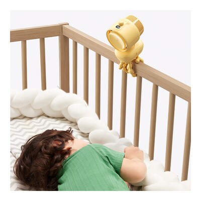 JisuLife Stroller Fan Life3-Quadpod, Yellow (FSL03EOYW)
