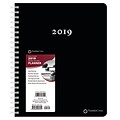 2019 Brown Trout 9 x 11 Weekly Planner, FranklinCovey Monarch, Black (978-1-4650-7970-1)