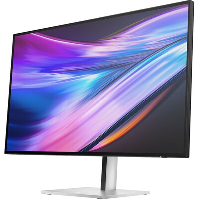 HP Series 7 Pro 31.5" 4K UHD IPS Black 120Hz LED Monitor, Height Adjustable, Universal Docking Station, Black/Silver