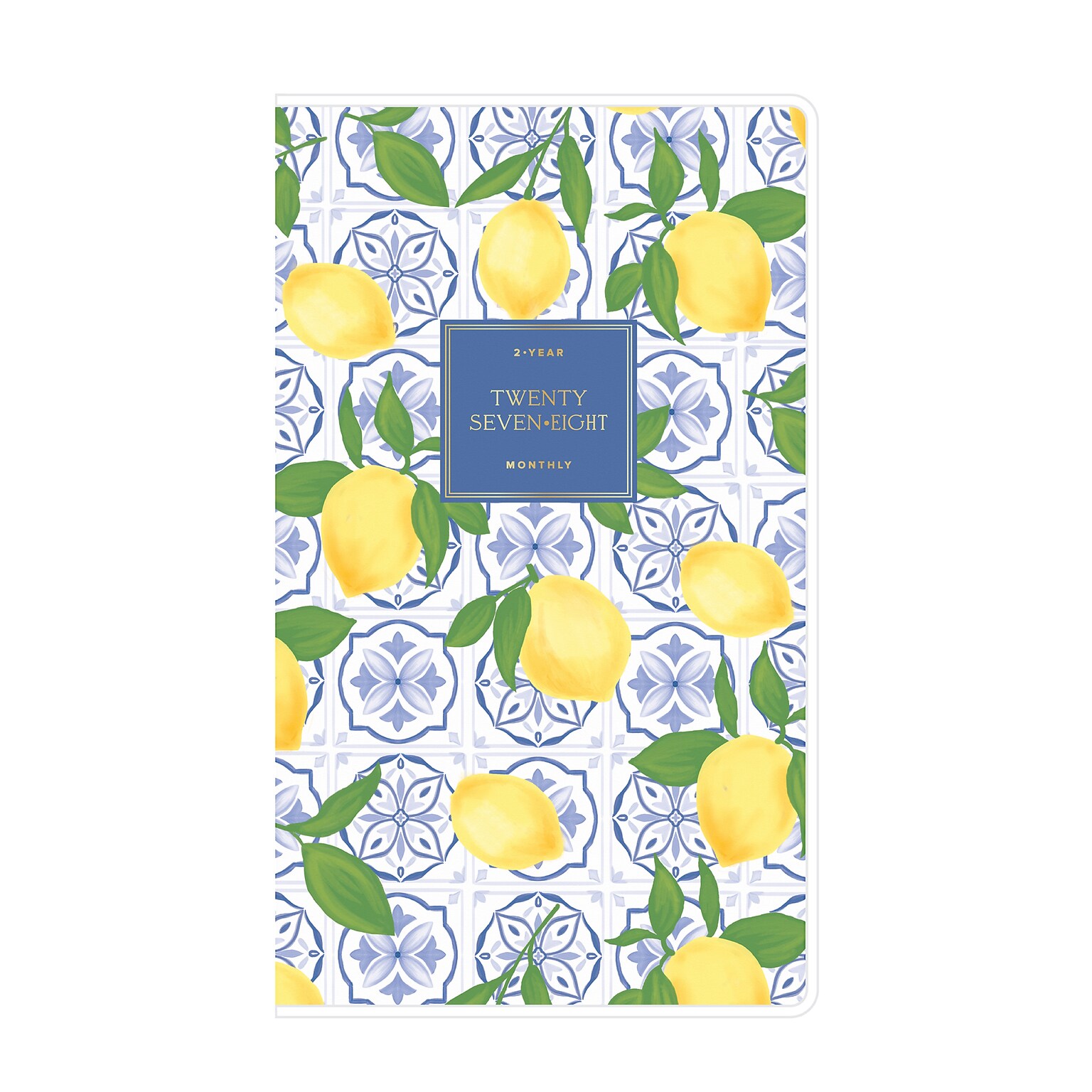 2027 Blue Sky Jessie James Decker 3.62 x 6.12 Calendar Year Monthly Standard Planner Cover, Lemons (164172)