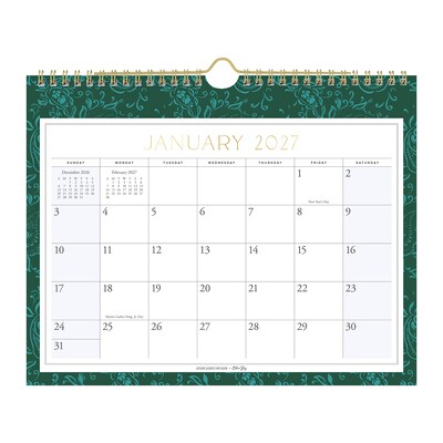 2027 Blue Sky Jessie James Decker Monthly Wall Calendar, Vanita Green (164167)