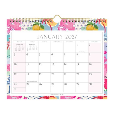 2027 Blue Sky Jessie James Decker Monthly Wall Calendar, Amore (162628)