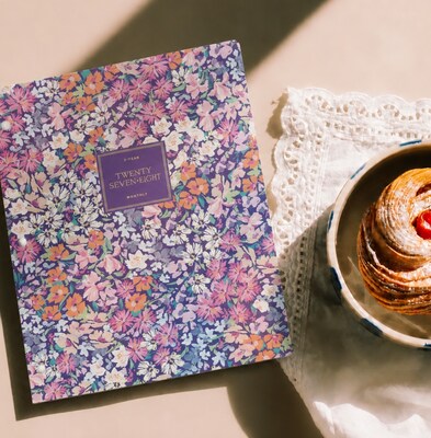 2027 Blue Sky Jessie James Decker 8.5" x 11" Calendar Year Monthly Standard Planner Cover, Floral (164170)