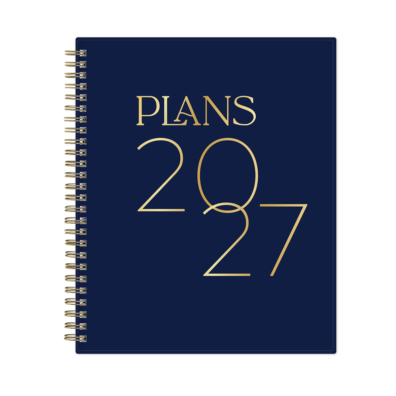 2027 Blue Sky Jessie James Decker 7 x 9 Calendar Year Weekly & Monthly Standard Planner Cover, Blue/Gold (164179)