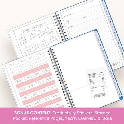 2027 Blue Sky Jessie James Decker 5" x 8" Calendar Year Weekly & Monthly Standard Planner Cover, Cowgirl Toile (162632)