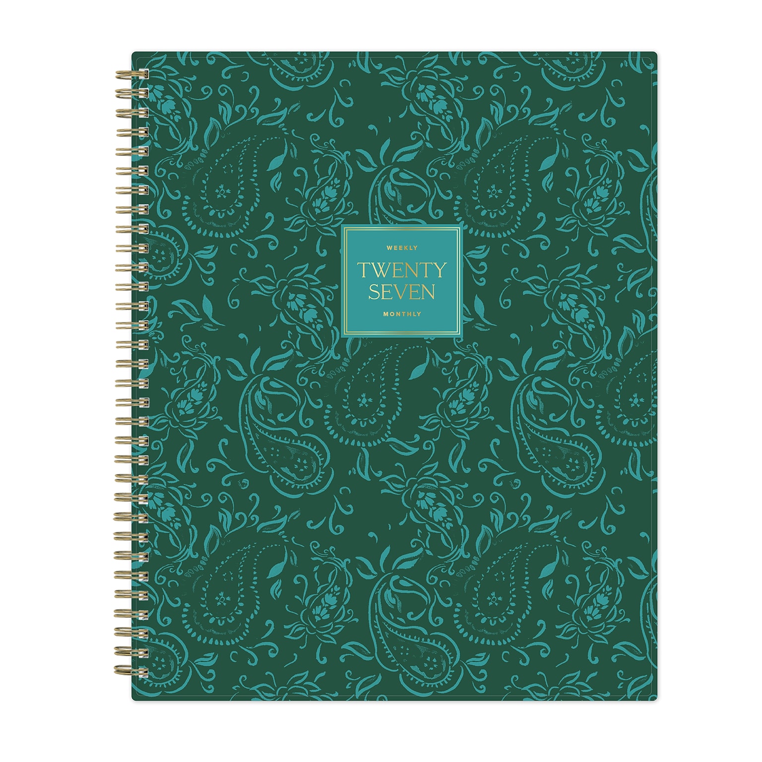 2027 Blue Sky Jessie James Decker 8.5 x 11 Calendar Year Weekly & Monthly Standard Planner Cover, Vanita Green (164169)