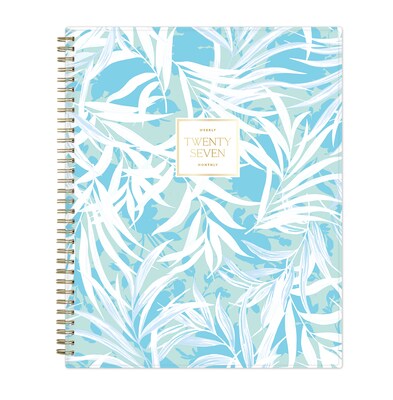 2027 Blue Sky Jessie James Decker 8.5 x 11 Calendar Year Weekly & Monthly Standard Planner Cover, Maren Blue (162647)