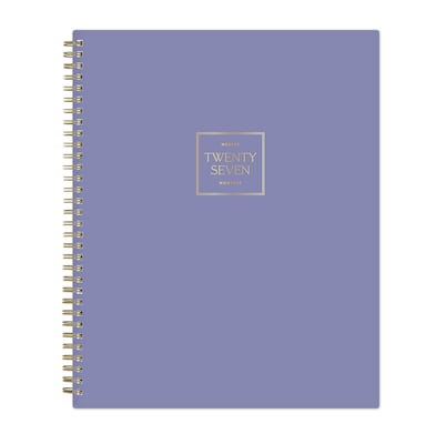 2027 Blue Sky Jessie James Decker 8.5 x 11 Calendar Year Weekly & Monthly Standard Planner Cover, Mystic Violet (162635)