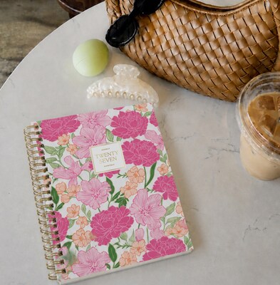 2027 Blue Sky Jessie James Decker 5" x 8" Calendar Year Weekly & Monthly Standard Planner Cover, Marlowe Pink (162642)