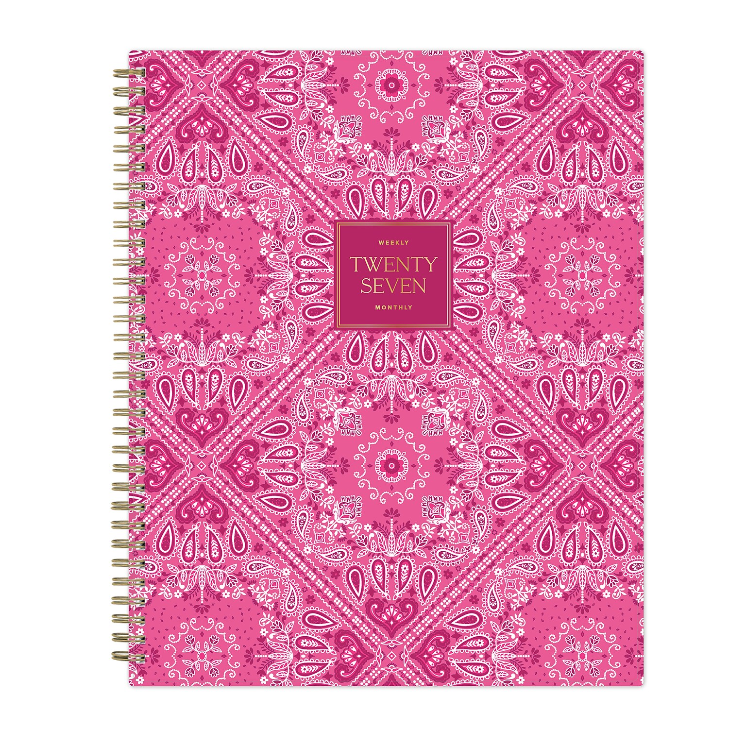 2027 Blue Sky Jessie James Decker 8.5 x 11 Calendar Year Weekly & Monthly Standard Planner Cover, Pink (164180)