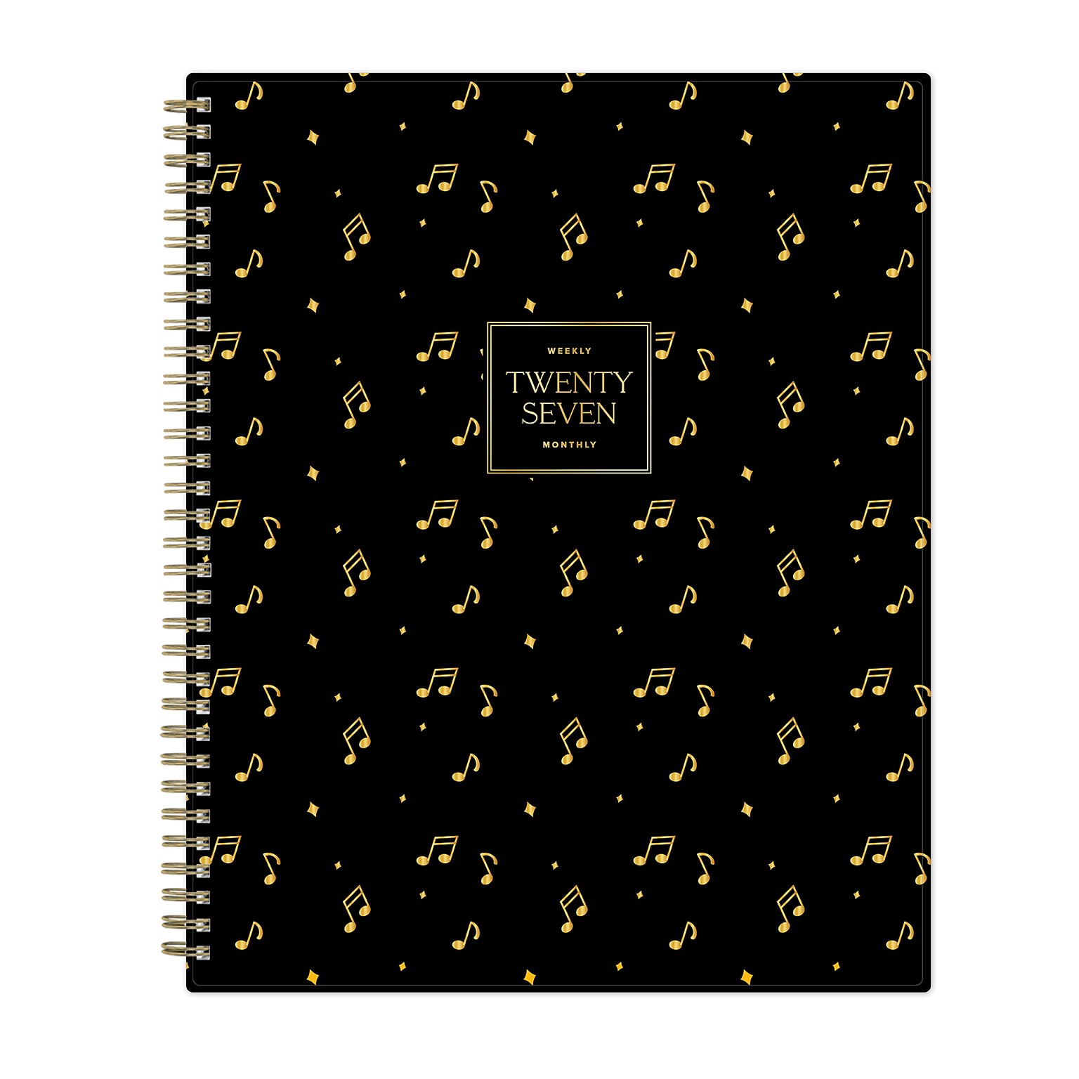 2027 Blue Sky Jessie James Decker 8.5 x 11 Calendar Year Weekly & Monthly Standard Planner Cover, Black (164173)