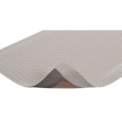NoTrax Saddle Trax Anti-Fatigue Commercial Floor Mat, 2' x 3', Gray (979S0023GY)