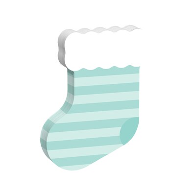 Post-it Jingle Stocking Sticky Notes, 2.9 x 3.8, Holiday Theme, Green, 100 Sheets/Pad (HOL26-JN-SOC)