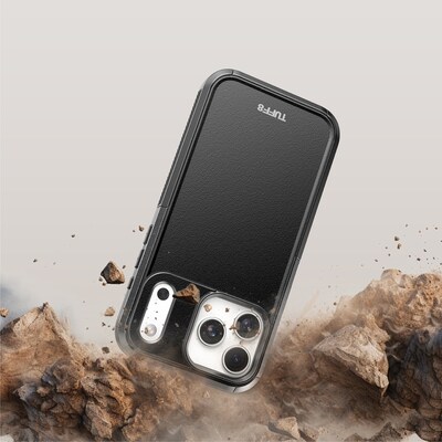 TUFF8 Impact+ Triple-Layer Rugged MagSafe Phone Case for iPhone 18 Pro Max, Black (T83-IP1804)