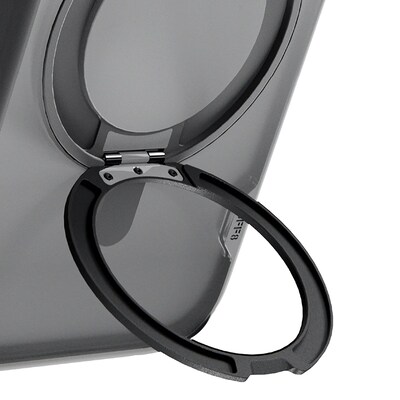 TUFF8 Glide360 MagSafe Phone Case for iPhone 18 Pro, Shock Absorbing, Smoke Black (T8G3-IP1803BK)