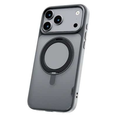 TUFF8 Glide360 MagSafe Phone Case for iPhone 18 Pro Max, Shock Absorbing, Smoke Black (T8G3-IP1804BK)