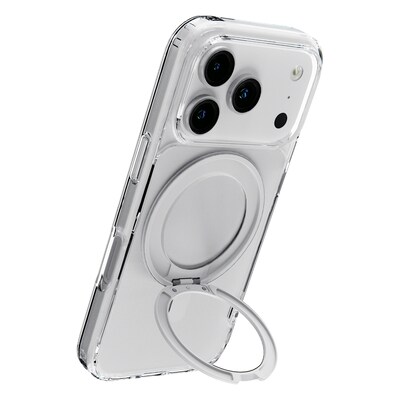 TUFF8 Glide360 MagSafe Phone Case for iPhone 18 Pro, Shock Absorbing, Clear (T8G3-IP1803CL)