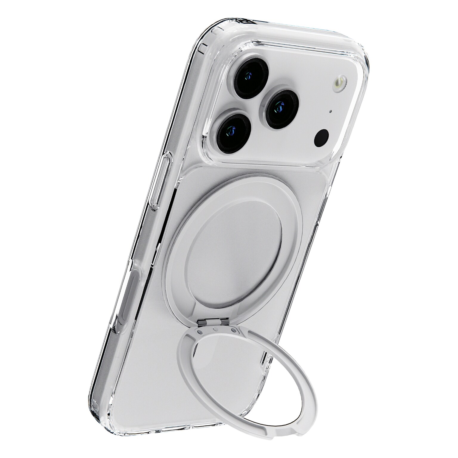 TUFF8 Glide360 MagSafe Phone Case for iPhone 18 Pro, Shock Absorbing, Clear (T8G3-IP1803CL)