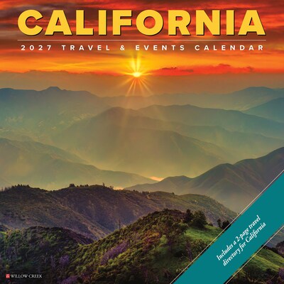 2027 Willow Creek California 12 x 12 Monthly Wall Calendar (59449)