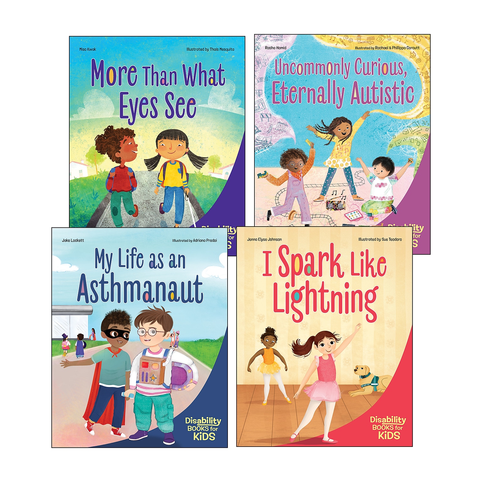 Free Spirit Publishing Disability Picture Book Set, 4/Set (FRE704691)