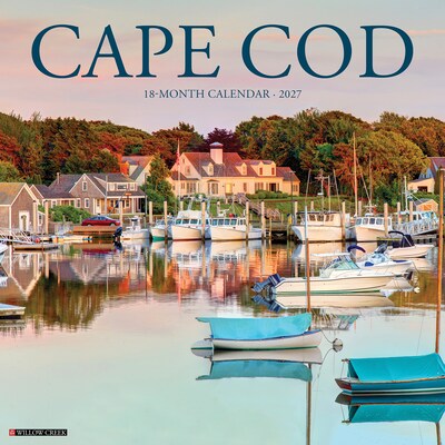 2027 Willow Creek Cape Cod 12 x 12 Monthly Wall Calendar (59494)