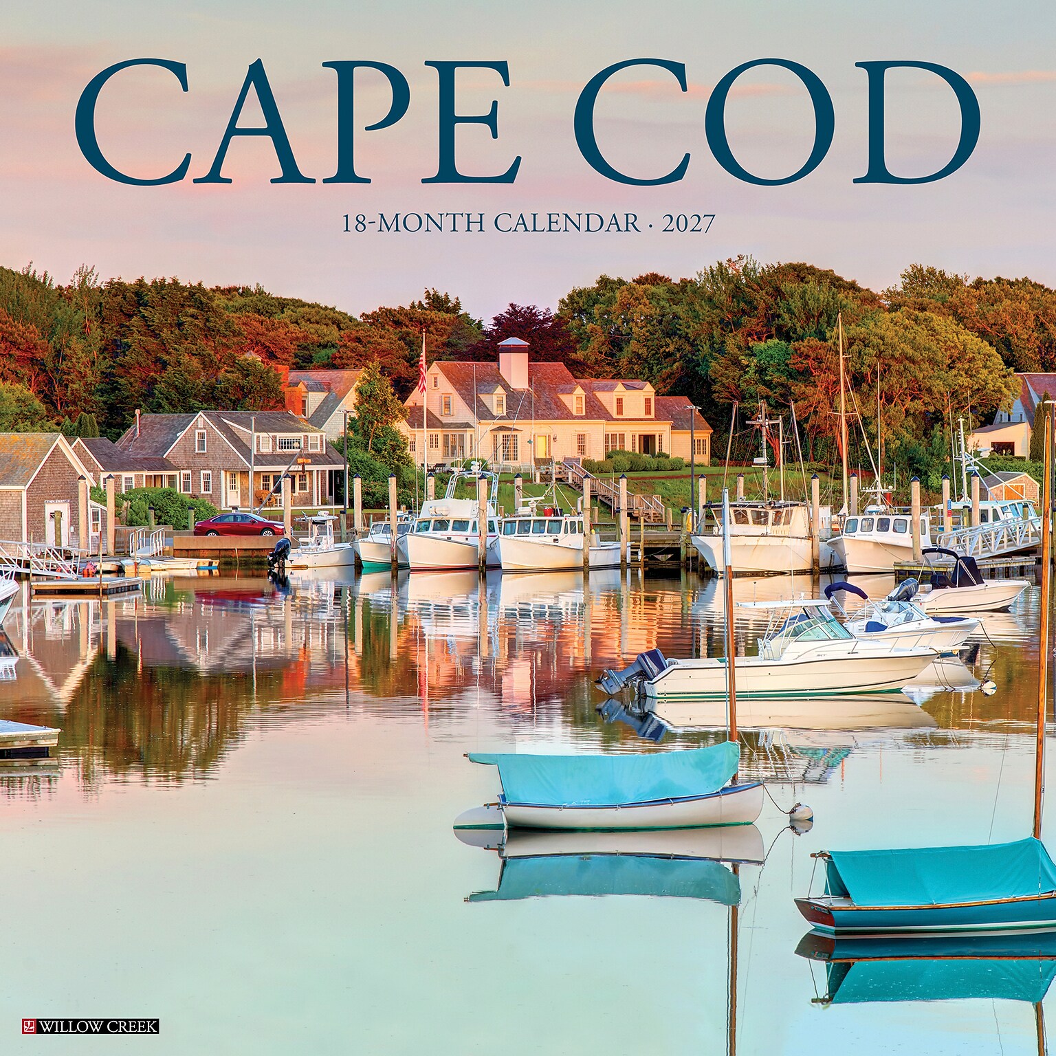 2027 Willow Creek Cape Cod 12 x 12 Monthly Wall Calendar (59494)
