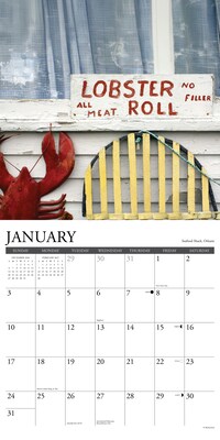 2027 Willow Creek Cape Cod 12" x 12" Monthly Wall Calendar (59494)