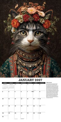 2027 Willow Creek Cats in Hiss-tory  12" x 12" Monthly Wall Calendar (59586)