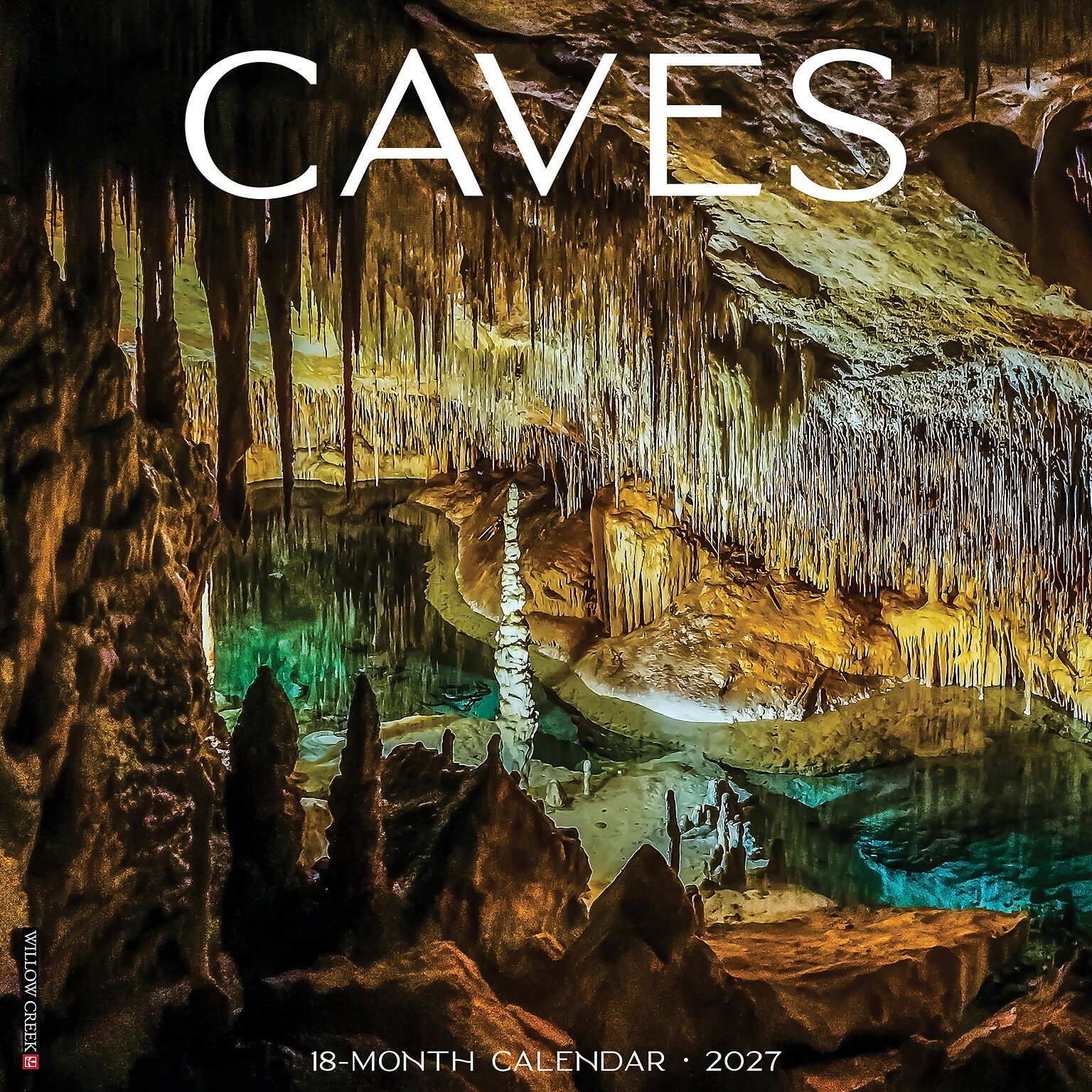 2027 Willow Creek Caves  12 x 12 Monthly Wall Calendar (67017)