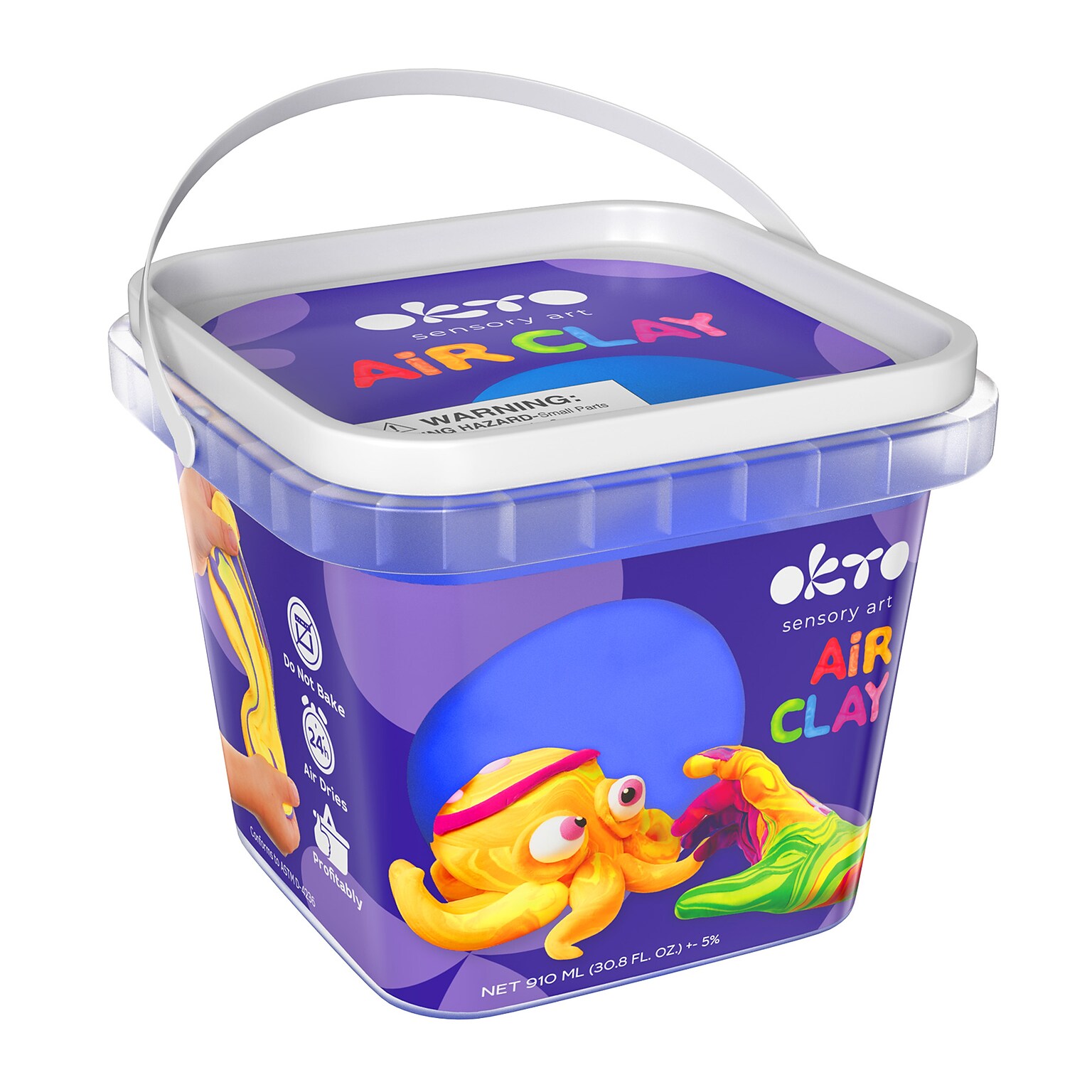 OKTO Air-Dry Modeling Clay, Blue (OKT20008)