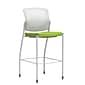 Union & Scale Workplace2.0™ Bistro Height Stool Fog Mesh, Armless, Pear Fabric (54260)