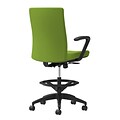 Union & Scale Workplace2.0™ Stool Upholstered, Fixed Arms, Pear Fabric, Limited Synchro Tilt (54219)