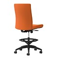 Union & Scale Workplace2.0™ Stool Upholstered, Armless, Apricot Fabric, Limited Synchro Tilt (54226)