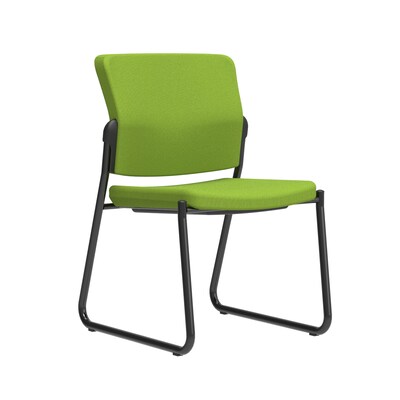 Union & Scale Workplace2.0™ Upholstered Multi-Purpose Guest Chair, Armless, Pear Fabric (54131)