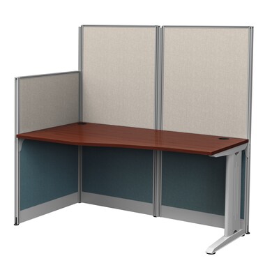Regency Instant Office 63H x 65W Cubicle Panel Workstation, Cherry (IO36432-03K)