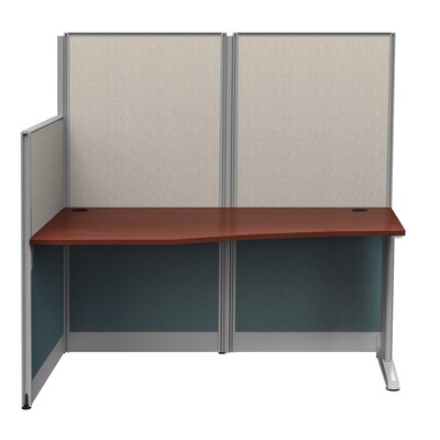 Regency Instant Office 63"H x 65"W Cubicle Panel Workstation, Cherry (IO36432-03K)