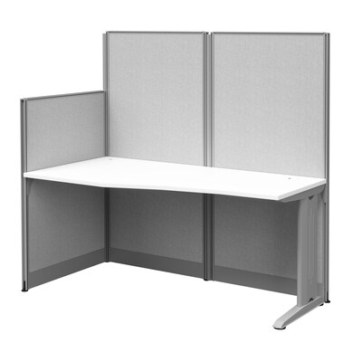 Regency Instant Office 63H x 65W Cubicle Panel Workstation, White (IO36192-03K)