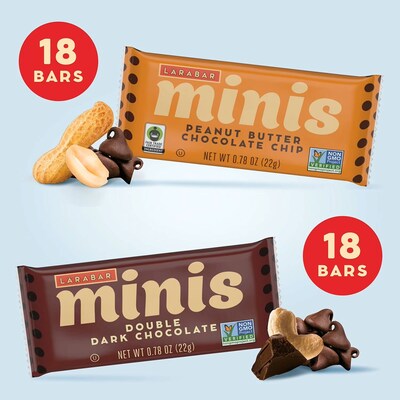 Larabar Minis Gluten Free Varierty Pack Breakfast Bars, 0.78 oz., 36 Bars/Pack (GEM02966)