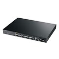 ZyXEL Smart Managed PoE Switch; GS1920-24HP, 24 Port, Gigabit Ethernet, Desktop, Black