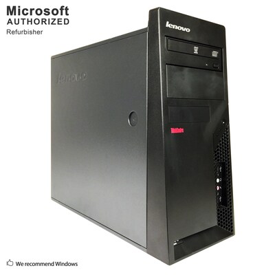 Lenovo ThinkCentre M57 Refurbished Desktop Computer, Intel 2 Duo E7500, 4GB RAM, 500GB HDD