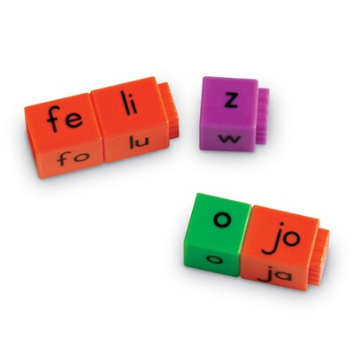 Learning Resources Juego de Palabras Spanish Reading Rods Word Game (LER7241)