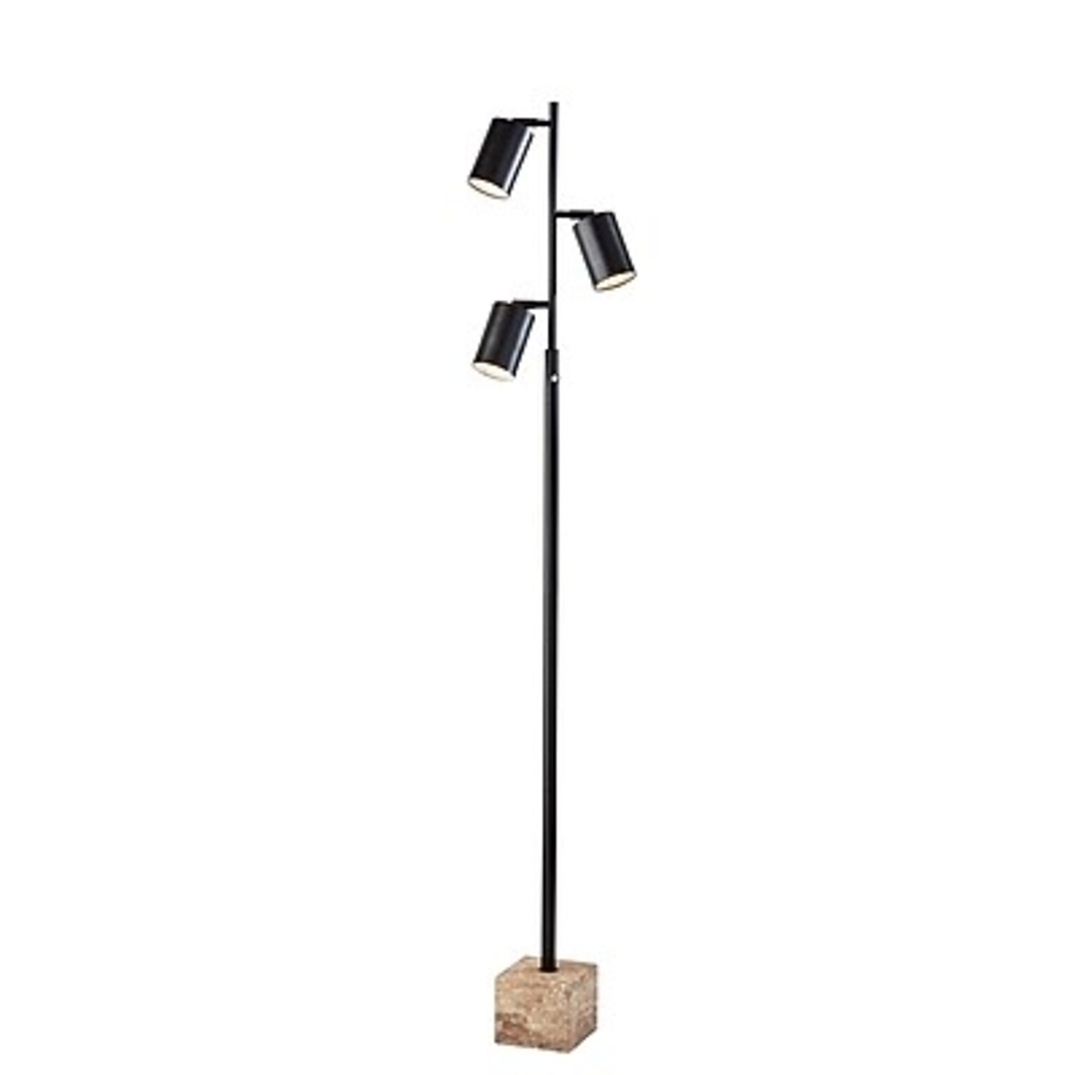 Adesso Rutherford 64H LED Tree Lamp, Black (3967-01)