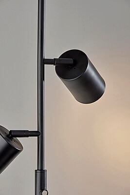 Adesso Rutherford 64"H LED Tree Lamp, Black (3967-01)
