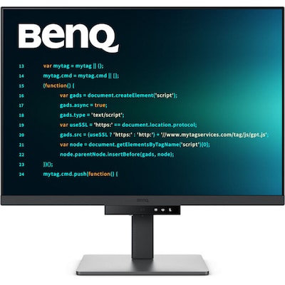 BenQ RD280U Programming 28.2 UHD 4K IPS 60Hz Monitor, HDR10, Built-In Speaker, Height Adjustable, Metal Grey