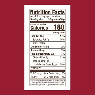 Ghirardelli Premium Dark Chocolate Squares Assortment, 11.3 oz Bag (MSD43479)