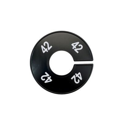 Nahanco Size 42 Plastic Dividers, Black (CBW42)