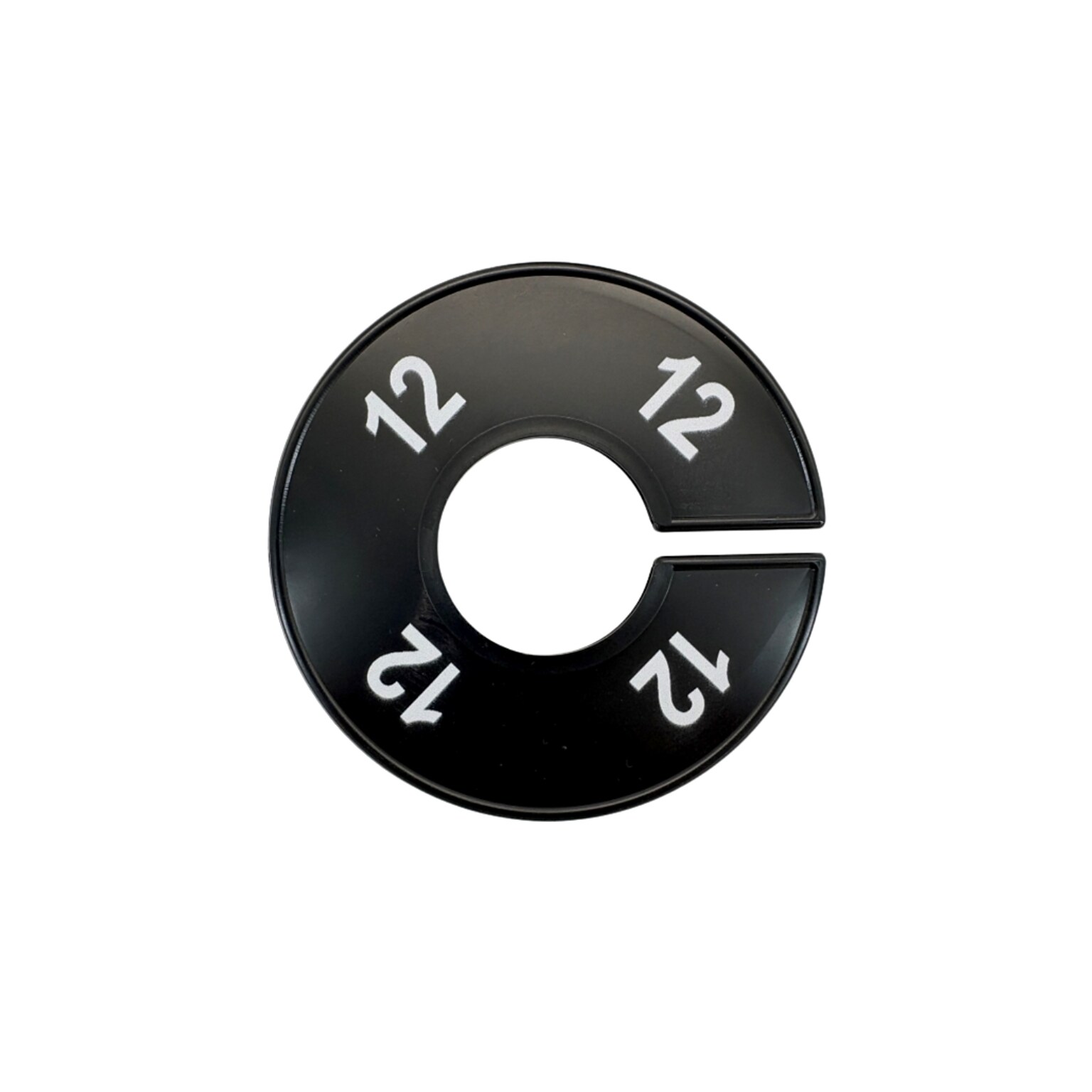 Nahanco Size 12 Plastic Dividers, Black (CBW12)